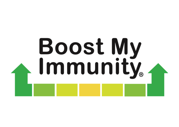 Boost My immunity logo and illustration